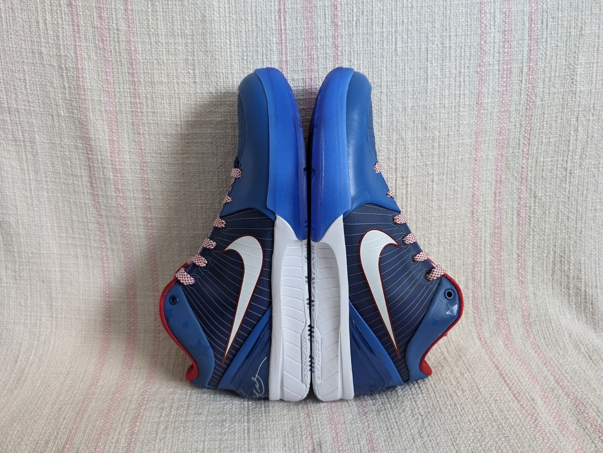 Nike Zoom Kobe 4 Protro Retro Philly Blue White USA 2024 Nike Zoom Kobe 4 Protro Retro Philly Blue White USA 2024