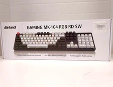 Inland Gaming MK-104 RGB RD SW 104 Key Wired Mechanical Keyboard