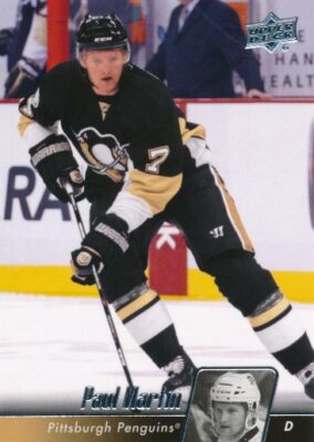 2010-11 Upper Deck #407 PAUL MARTIN - Pittsburgh Penguins