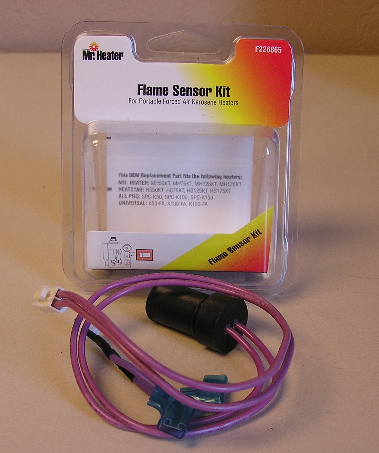 F226865 Spark Flame Sensor Kit Forced Air Kerosene Heater Enerco, Heat Star  New | eBay