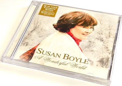 A Wonderful World by SUSAN BOYLE (CD, 2018 Simco / SONY) NEW. SEALED