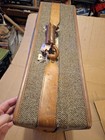 Vtg Hartmann Tweed & Leather 25” X 19" X 8" Won't UnLock Luggage Suitcase Good  — photo 3