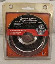 KEENEY professional grade garbage disposal flange and stopper K5417