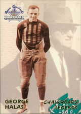 1994 Ted Williams Card Company Roger Staubach's NFL Football - George Halas #65