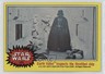 1977 Topps Star Wars Darth Vader Inspects the Throttled Ship