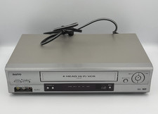 Sanyo VWM-900 4 Head Hi-Fi VHS VCR AV Input R...