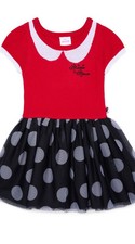 Disney Junior Minnie Mouse Cosplay Dress Size 2T NWT