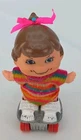 Vintage 1970 Mattel Hot Wheels SMALL SHOTS Funny Fran Doll w/ Skates