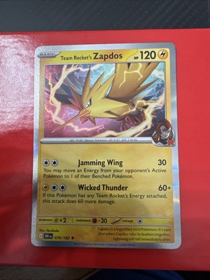 ポケモンカードゲーム intdelppp Team Rocket's Spidops 187/182 Illustration IR Pokemon Destined