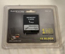 PS1 PSX-100 بلايستيشن بطاقة ذاكرة
