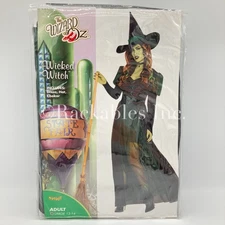 01601095 Spirit Halloween The Wizard of Oz Adult Wicked Witch Costume Sizes Vary