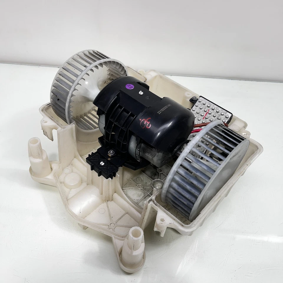 Conjunto de motor soplador de climatización Mercedes W221 S550 Behr 2007-2013 2218200514H OEM Foto 4 de 4