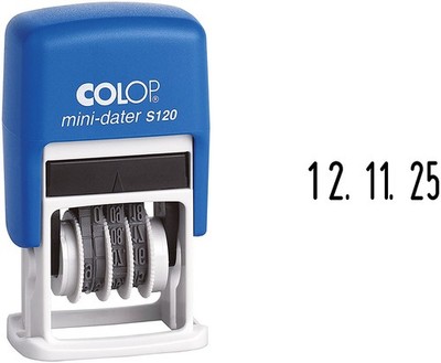 COLOP Datumstempel Mini Dater S120 SD Monate in Zahlen