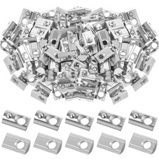 100 PCS 4040 Series M6 T Nuts Half Roll in Spring Ball Aluminum Extrusion