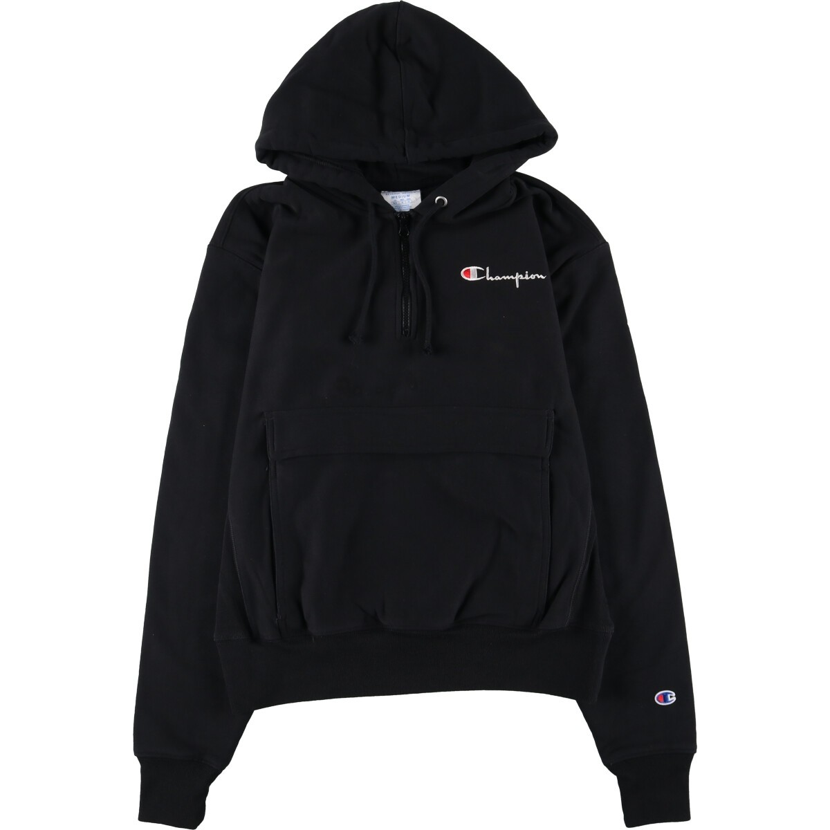 Used Champion Reverse Weave Half-Zip Hoodie (Men's Medium