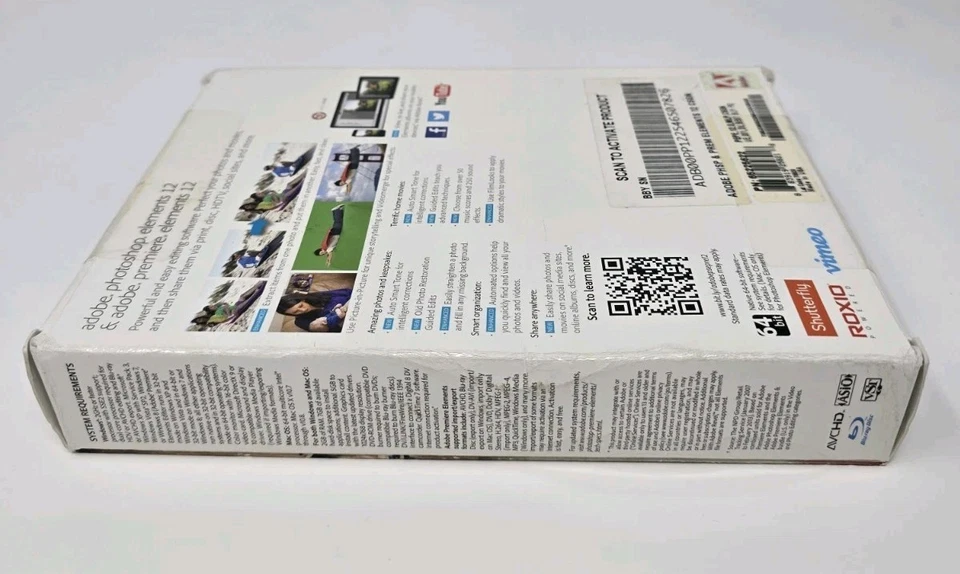 Adobe Photoshop Elements 12 & Premiere Elements 12 Software Bundle – New Sealed  - Image 4 of 4