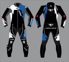 Motorcycle Racing Suit Python Leather | Custom Made | Track Riding