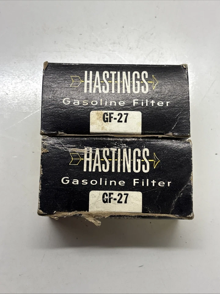 Filtro de combustible 2-Hasting GF 27 1968-74 Ford Lincoln Mercury D3AZ-9155-A C5UZ-9155-A Foto 4 de 4