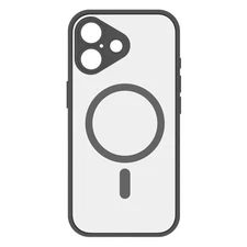 Gourmandies IIIfit Plump Frame iPhone 17 MagSafe Compatible Case Black IFT-189BK