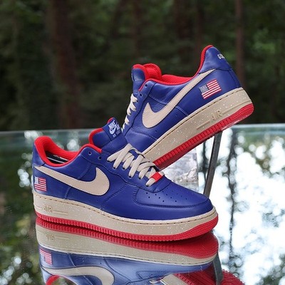 Nike Air Force Low ID By You USA Flag Men's Size 10 Custom