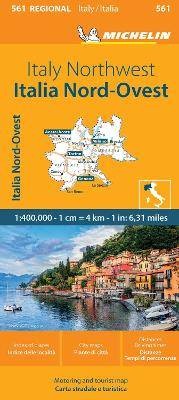 Michelin Map Italy: Northwest Map 561, Michelin,
