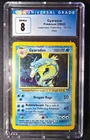 Pokemon TCG 2002 Legendary Collection Gyarados 12/110 Holo Rare CGC 8 Graded