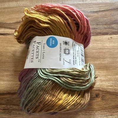 Loops & Threads Facets Acrylic Blend Yarn Autumn 279 yds /3.5 oz