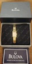 Rare Vintage Ladies Bulova New Old Stock Needs Battery Flawless!!!!!