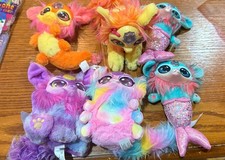 Moose Toys Magic Mixies Fantasy Plush Stuffed Animals Lot of 6 Multicolor