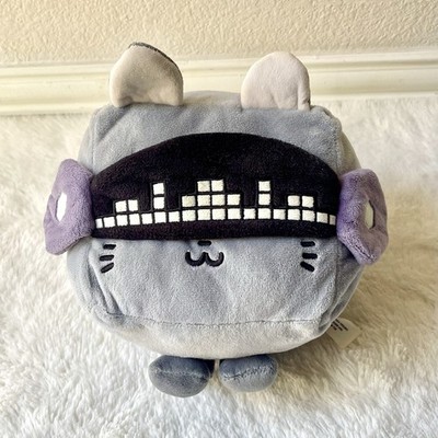 Pet Simulator X Techno Cat with Visor Headphones Stuffed Plush No Code