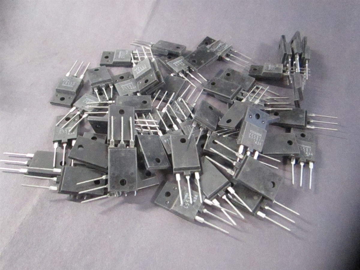 Toshiba (C5587) 1500V, 17A, 75W Horizonal Output Transistors - Lot