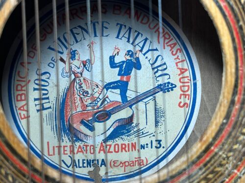 ANTIGUA BANDURRIA HIJOS DE VICENTE TATAY - Imagen 6 de 14