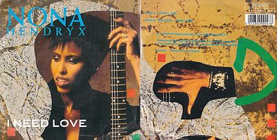 45 RPM Record Nona Hendryx   I Need Love // The Heat Pt. 1