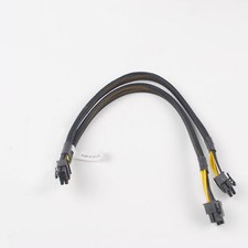 35cm Cable PCI-E 8pin to 8pin 8pin For DELL R720 R730 GPU Video Card Power TOP