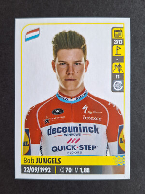 Bob Jungels #143 Deceuninck Quick-Step Sticker Tour de France 2020 Panini