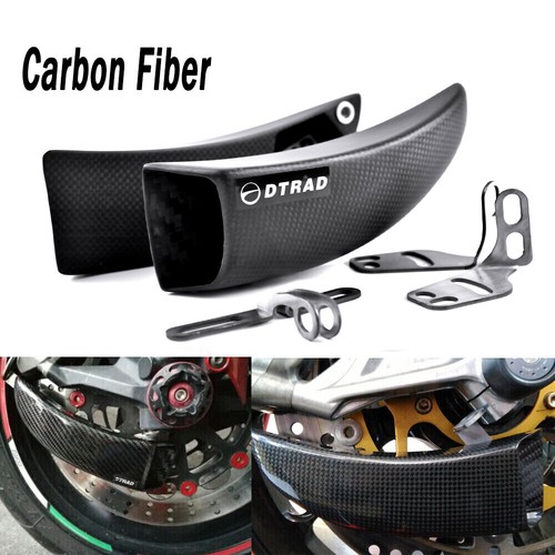 Real Carbon Fiber Brake Cooling Air Ducts For Ducati Desmo 16 2008 - Bild 2 von 9