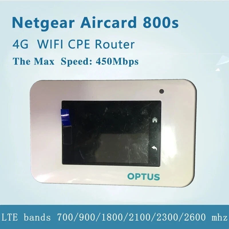 Unlocked Netgear Aircard AC800S 4G LTE 450mbps Mobile Hotspot Pocket WiFi Router - Image 4 of 4