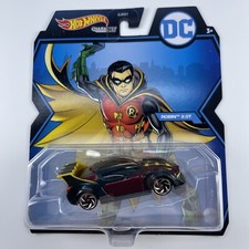 Hot Wheels 1:64 MATTEL Character Cars DC Comics ROBIN 2.0T Diecast P3