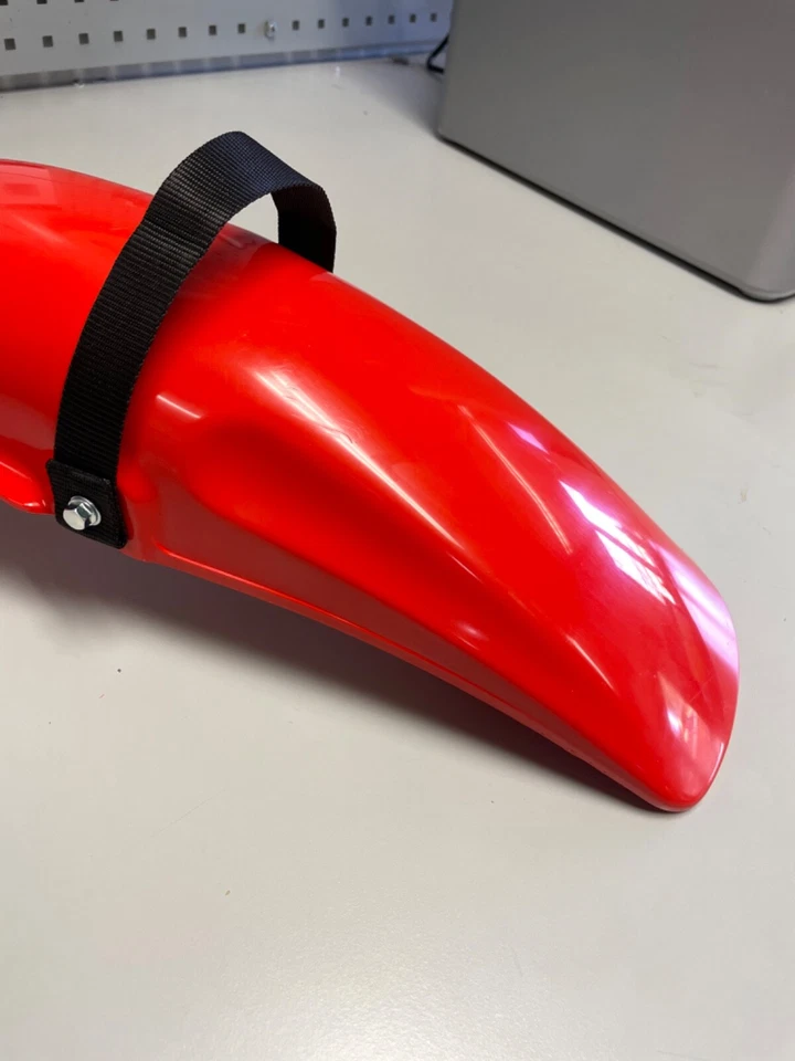 Guardabarros trasero Honda Cr80r 1980 1981 80100-169A-0100 80100-169-000ZA Foto 2 de 4