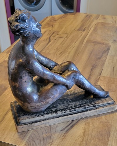 Antike Akt Frau Skulptur - Bild 6 von 24