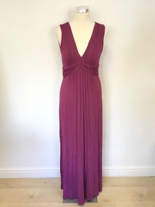 cranberry maxi dress