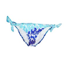 Gottex Swimwear Side Tie Bikini Bottom Blue Size 14
