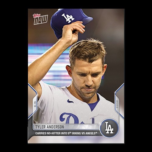 2022 Topps Now 357 Tyler Anderson