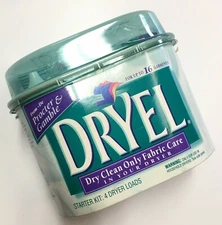 Dryel Original At Home Dry Cleaning Starter Kit Up to 16 Garments Mixed Lot