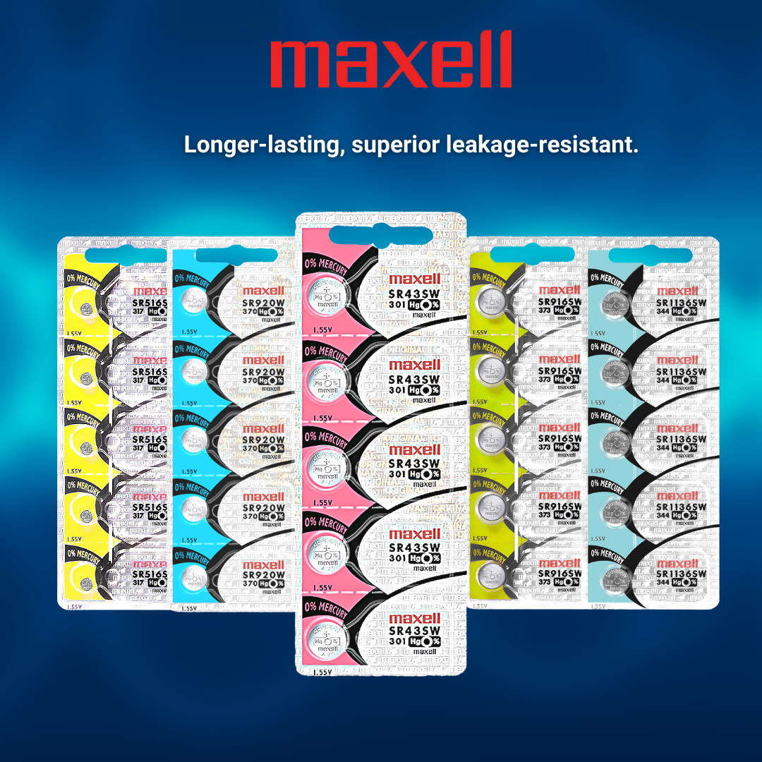 Renata 301 Pila Batteria Orologio Mercury Free Silver Oxide SR43SW - Foto 7