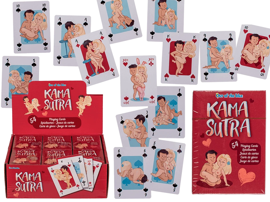 THE RUBBER PLANTATION ™ Kamasutra Spielkarten Valentinstag Geschenk Neuheit Spiel Deck Erwachsene Geheimnis Weihnachtsmann