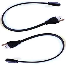 2 pieces USB Cable Charger for Fitbit FORCE Bracelet/Wristband actvity tracker