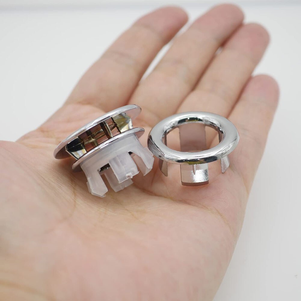 Sink Spare Parts Bathroom Kit Household Products 8pc Basin Plugin Round