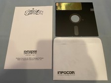 CHICKEN - Atari 400/800 Computer Synapse Video Game 5.25" Disk w/Manual TESTED! image