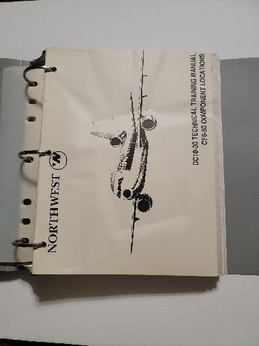 NORTHWEST AIRLINES DC10-30 TRAINING MANUAL - Picture 2 of 10